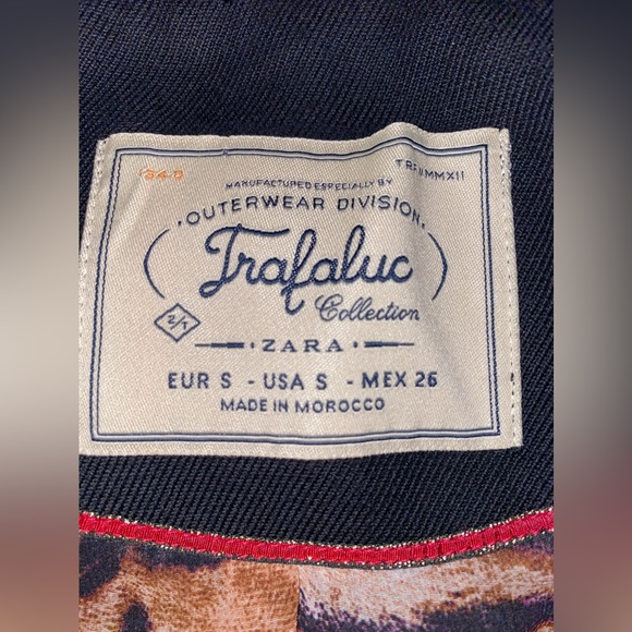 ZARA • TRF Collection • Military Officer Jacket Size • Fully Lined - Size Small - Picture 5 of 10